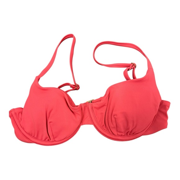 Andie Swim The Bermuda Bikini Top in Rosette Pink Size XS NWT - Picture 2 of 8